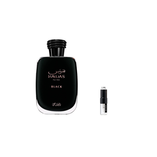 SAMPLE - Rasasi Hawas Black EDP