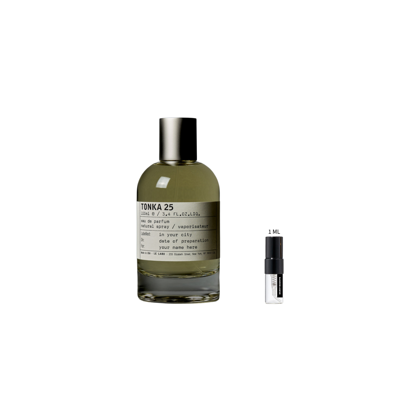 SAMPLE - LE LABO TONKA 25
