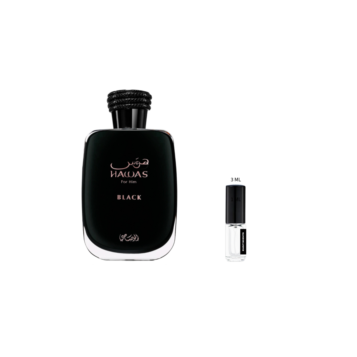 SAMPLE - Rasasi Hawas Black EDP