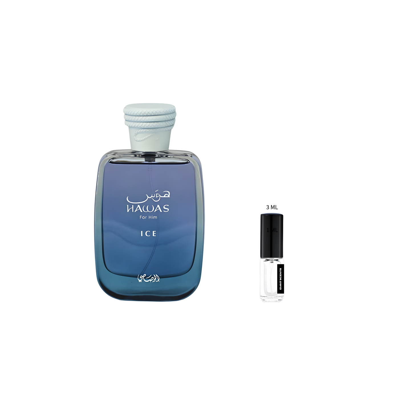 Rasasi Hawas Ice EDP 3ml decant